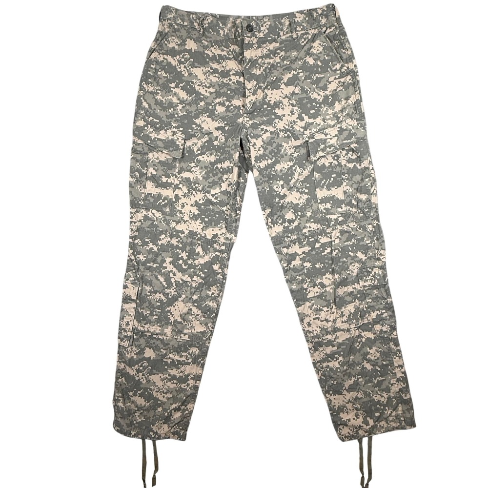 USGI Army ACU Digital Camo Combat Cargo Pants Trousers Large Long UCP